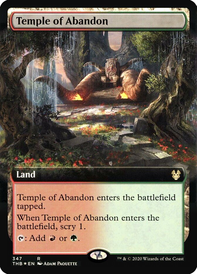 Temple of Abandon — Theros Beyond Death 347★/358