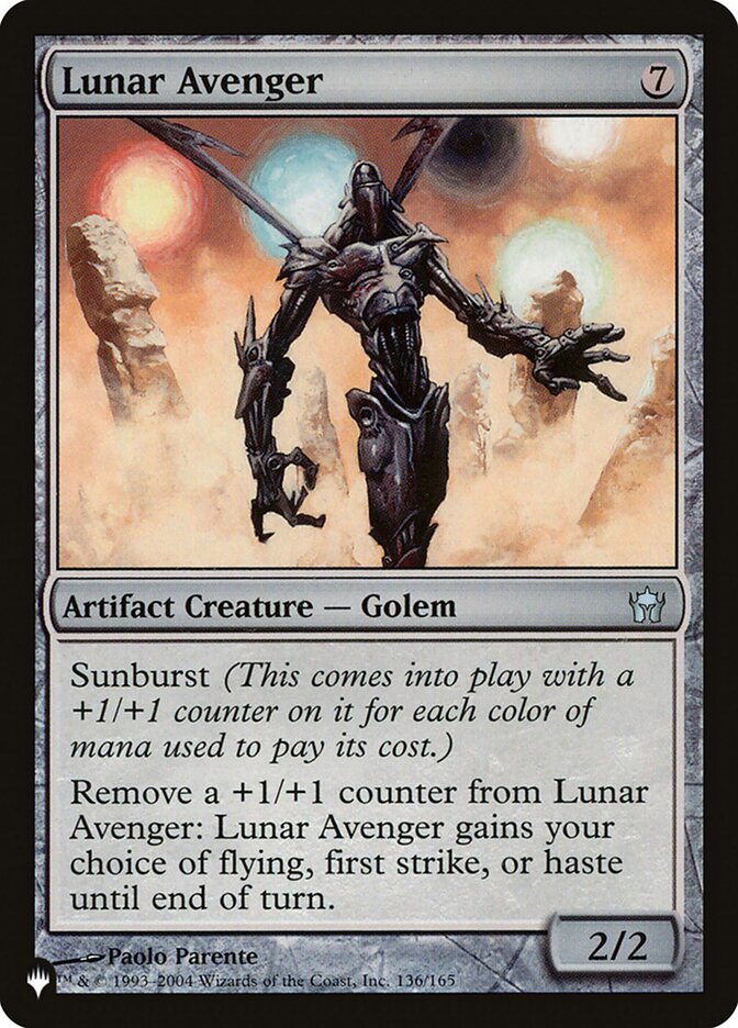 Lunar Avenger — The List 5DN-136/5581