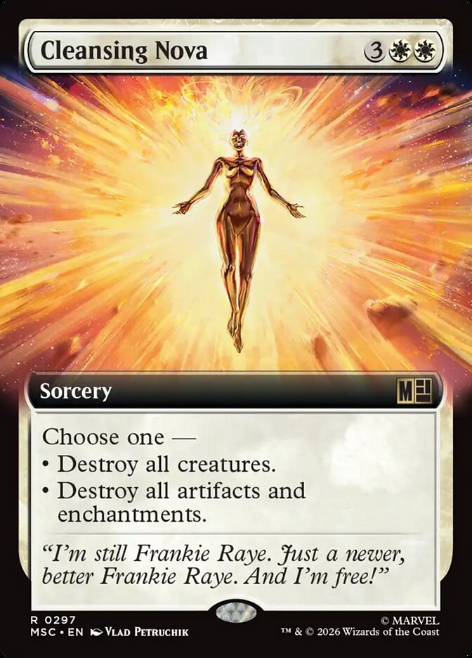 Cleansing Nova — Marvel Super Heroes Commander 297/866