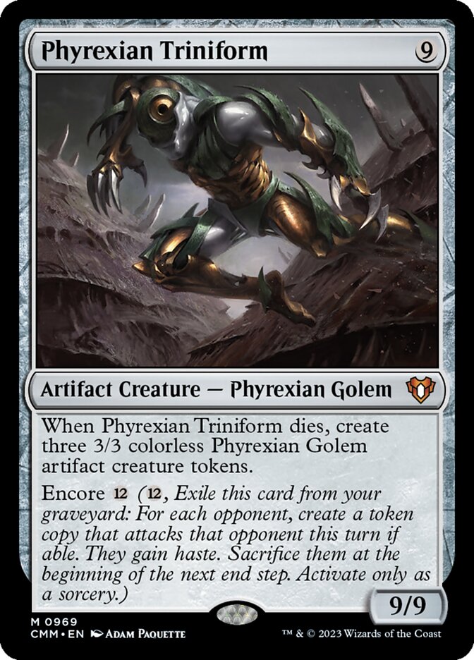 Phyrexian Triniform — Commander Masters 969/1067