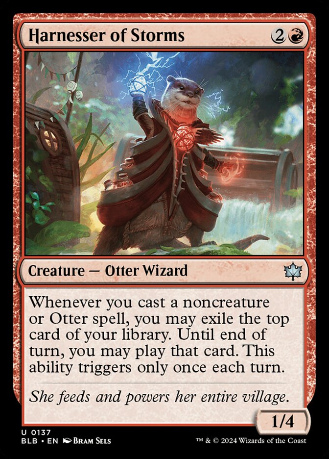Harnesser of Storms — Bloomburrow 137/398