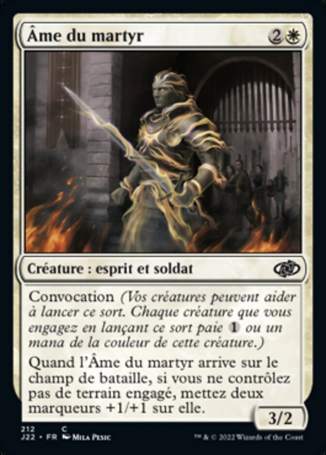 Âme du martyr — Jumpstart 2022 212/835