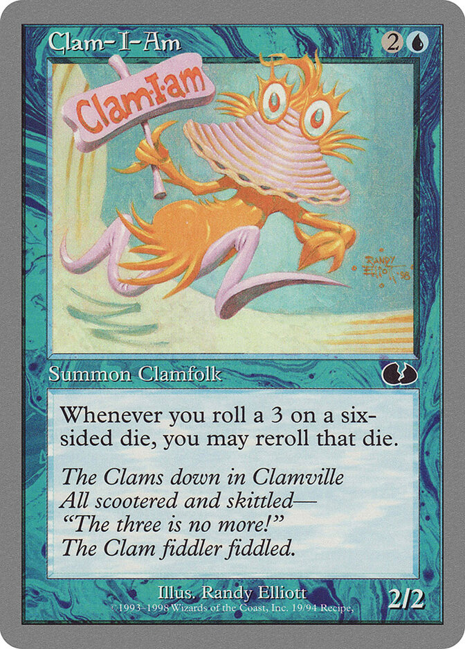 Clam-I-Am — Unglued 19/88
