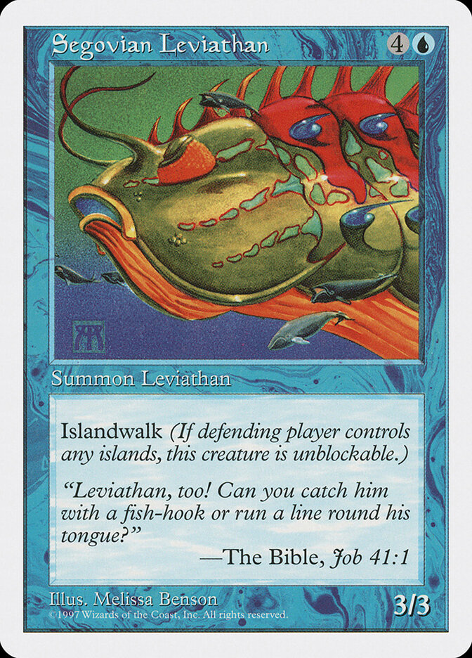 Léviathan ségovois — Fifth Edition 122/455