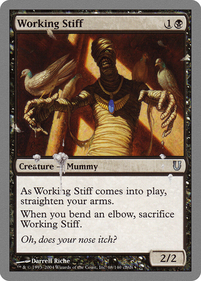 Working Stiff — Unhinged 68/168