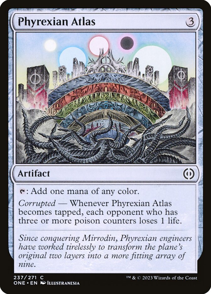 Phyrexian Atlas — Phyrexia: All Will Be One 237/479
