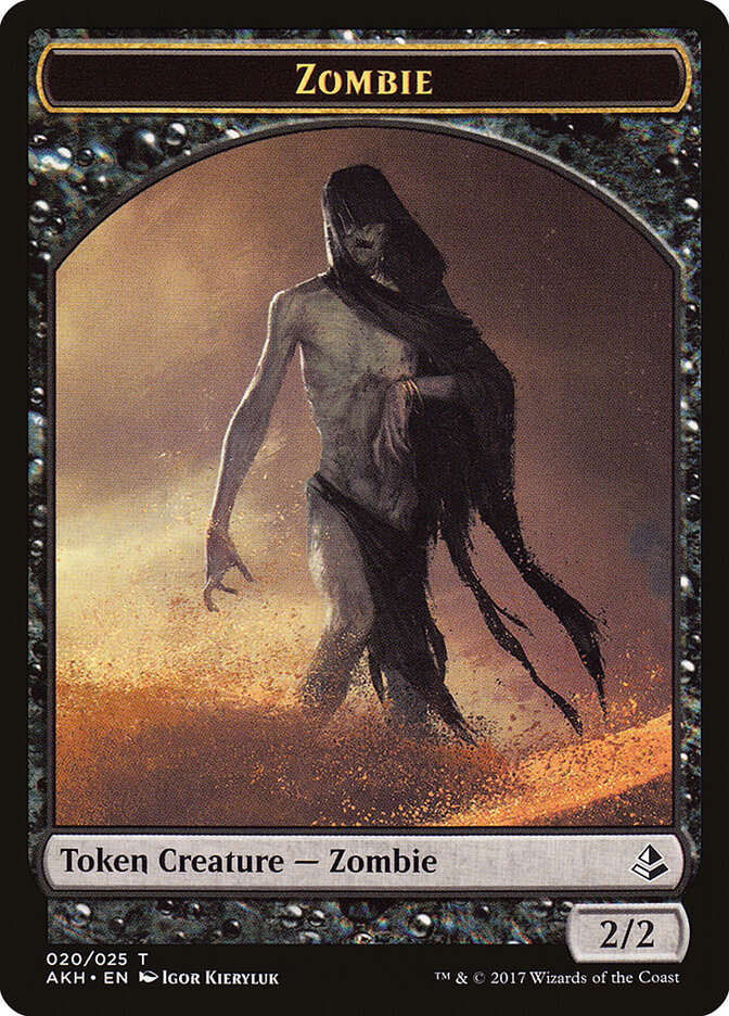 Zombie — Amonkhet Tokens 20/26