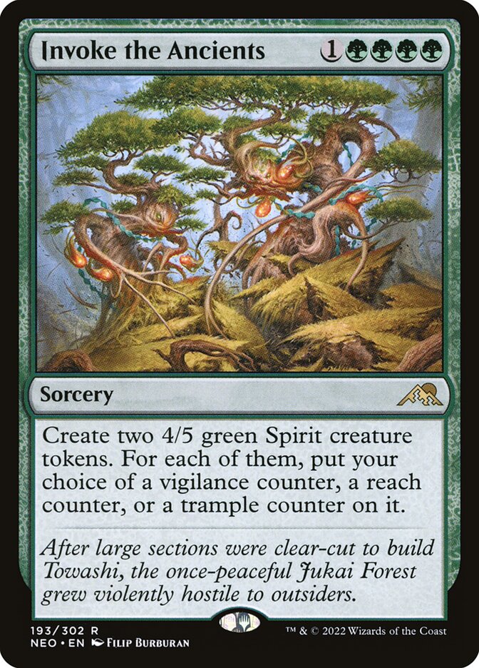 Invoke the Ancients — Kamigawa: Neon Dynasty 193/531