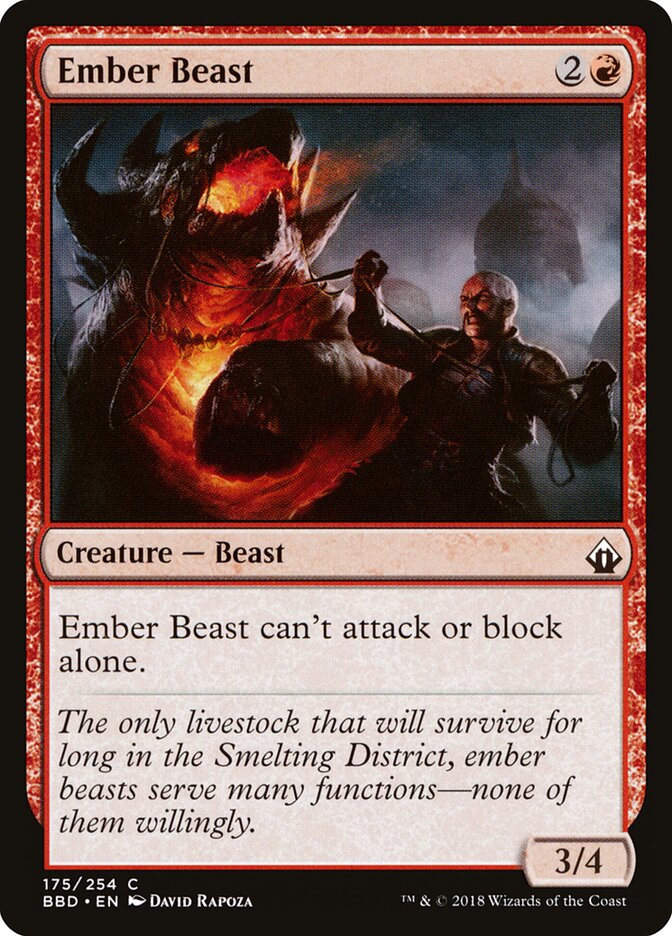 Ember Beast — Battlebond 175/256