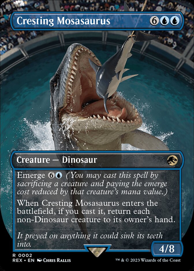 Cresting Mosasaurus — Jurassic World Collection 2/45