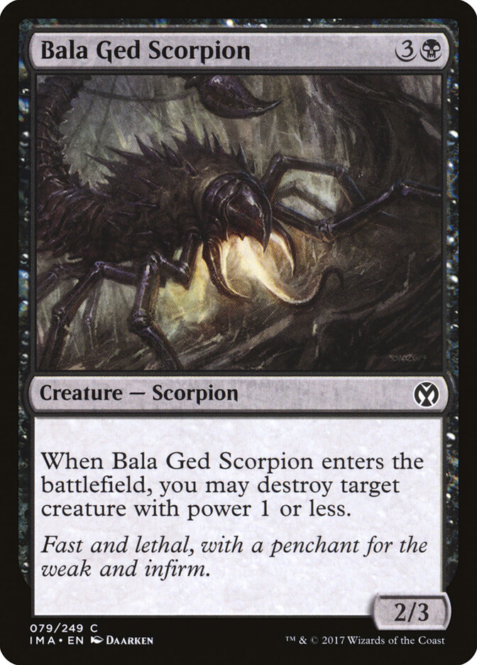 Bala Ged Scorpion — Iconic Masters 79/249