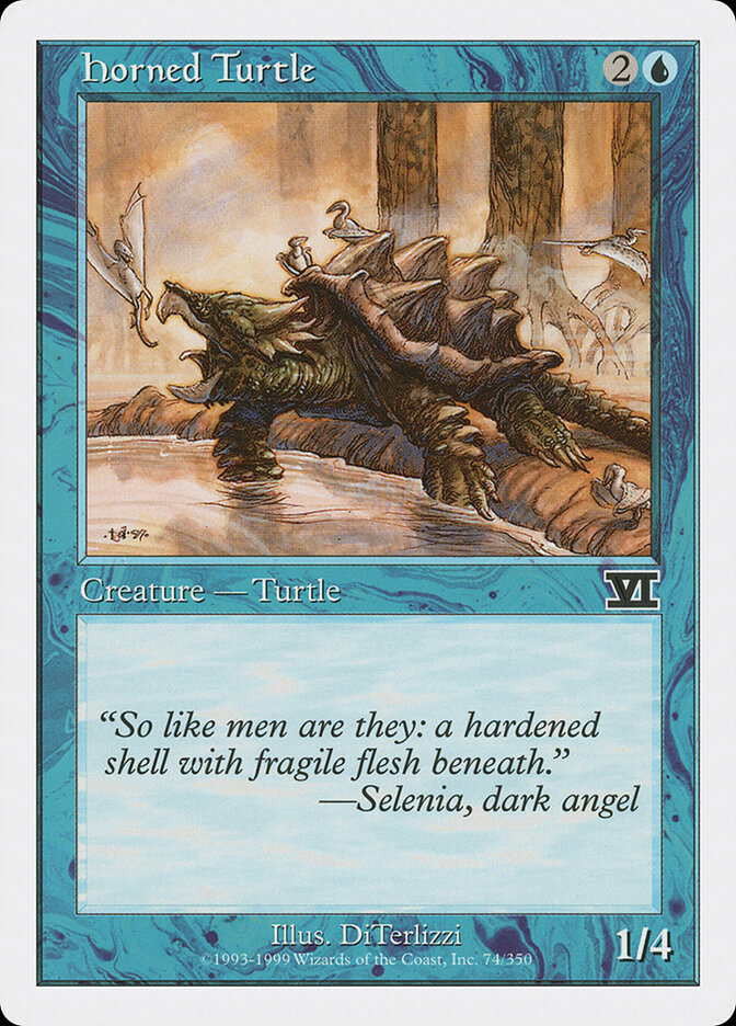 Horned Turtle — Classic Sixth Edition 74/351