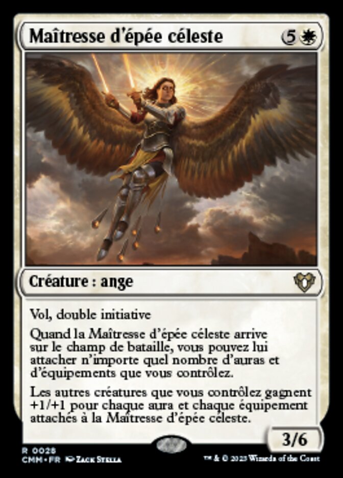 Maîtresse d'épée céleste — Commander Masters 28/1067