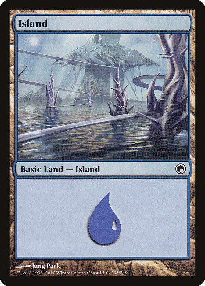 Island — Scars of Mirrodin 235/249