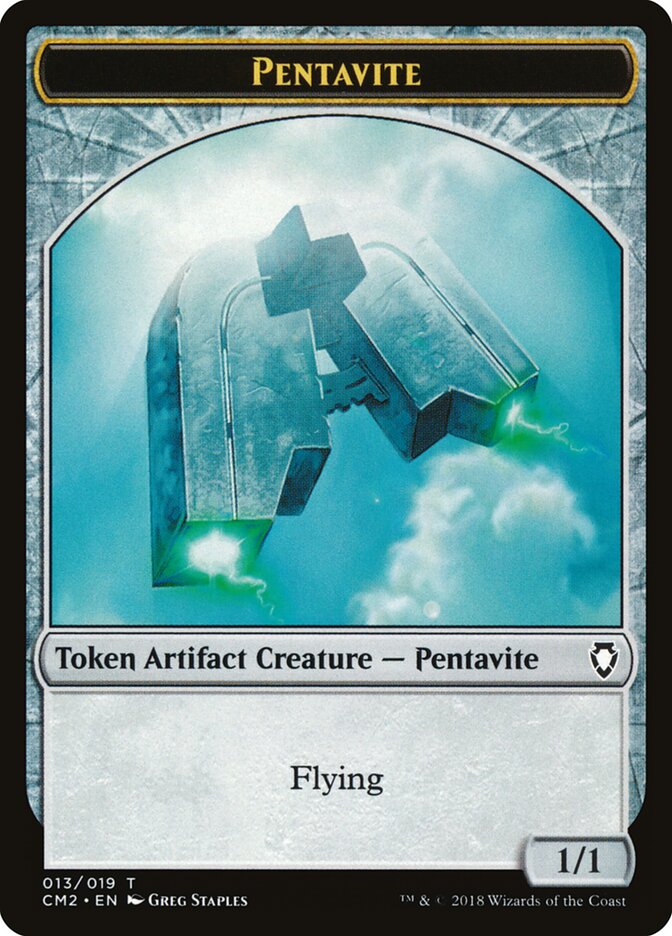 Pentavite — Commander Anthology Volume II Tokens 13/19