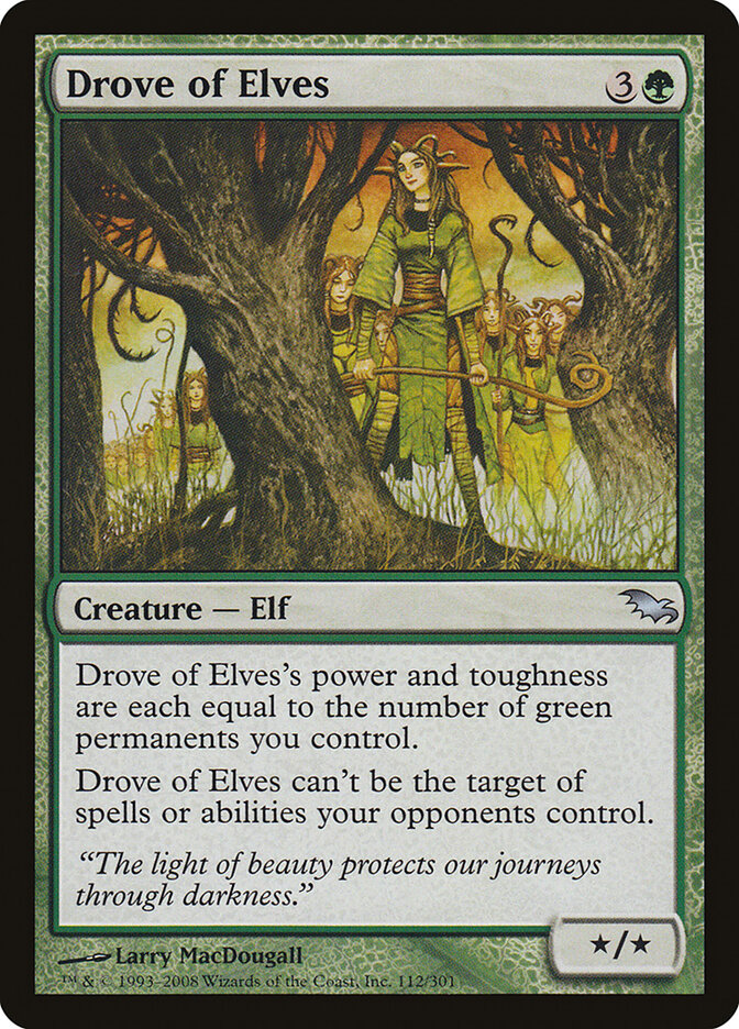 Drove of Elves — Shadowmoor 112/302