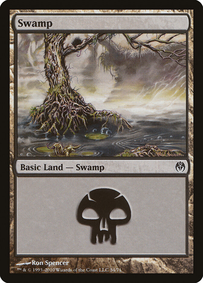 Swamp — Duel Decks: Phyrexia vs. the Coalition 34/71