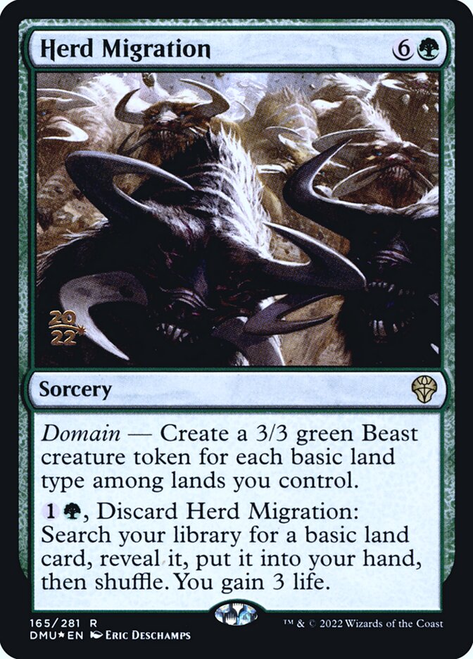 Herd Migration — Dominaria United Promos 165s/161