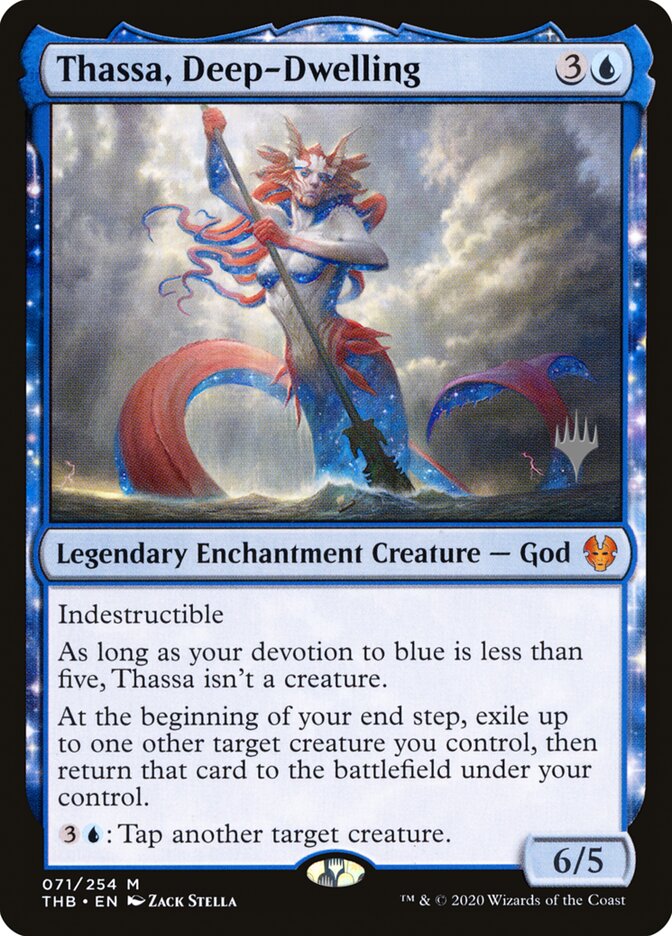 Thassa, Deep-Dwelling — Theros Beyond Death Promos 71p/137