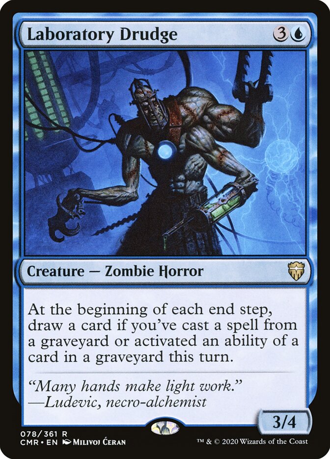 Laboratory Drudge — Commander Legends 78/718