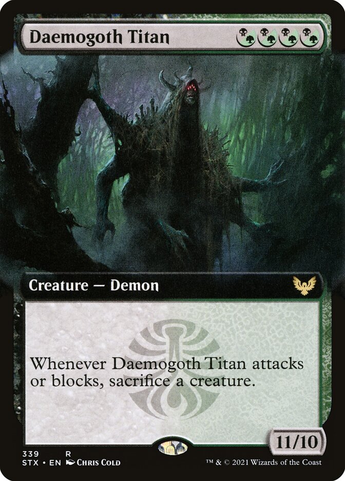 Daemogoth Titan — Strixhaven: School of Mages 339/393