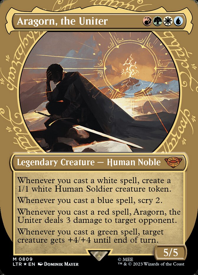 Aragorn, the Uniter — The Lord of the Rings: Tales of Middle-earth 809/856