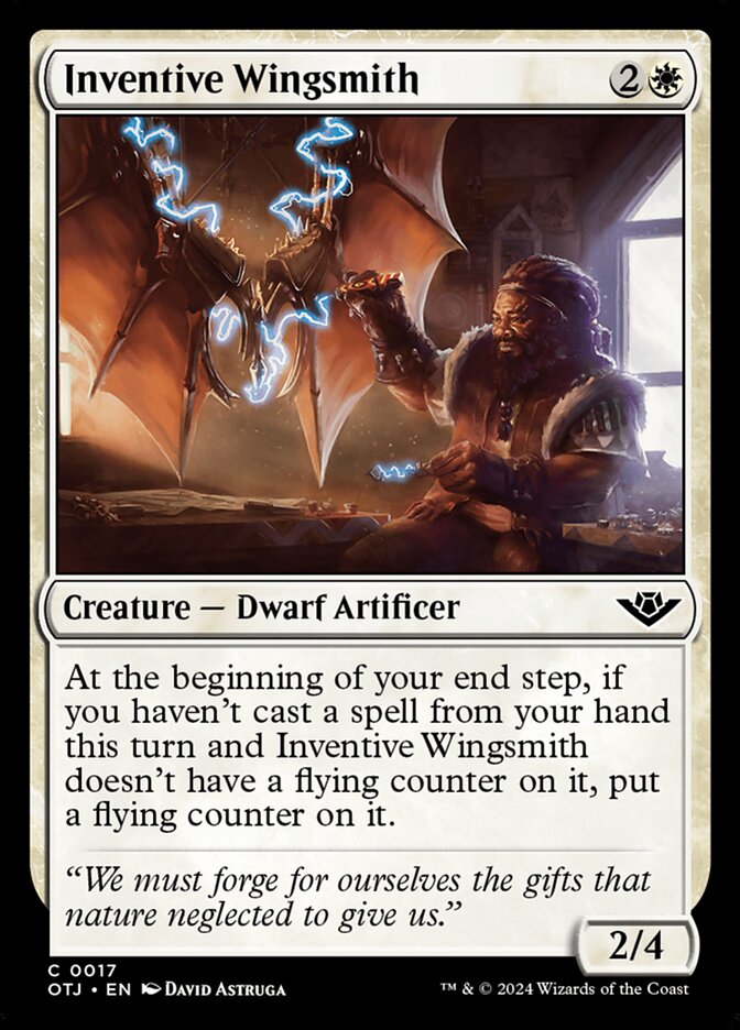 Inventive Wingsmith — Outlaws of Thunder Junction 17/374