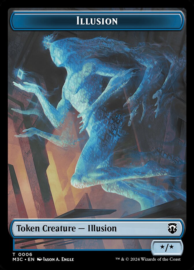 Illusion — Modern Horizons 3 Commander Tokens 6/28