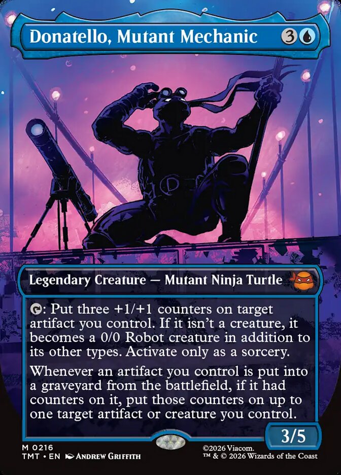 Donatello, Mutant Mechanic — Teenage Mutant Ninja Turtles 216/320