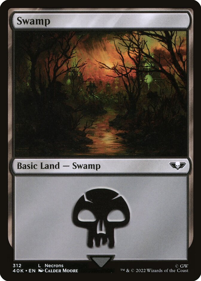 Swamp — Warhammer 40,000 Commander 312/617
