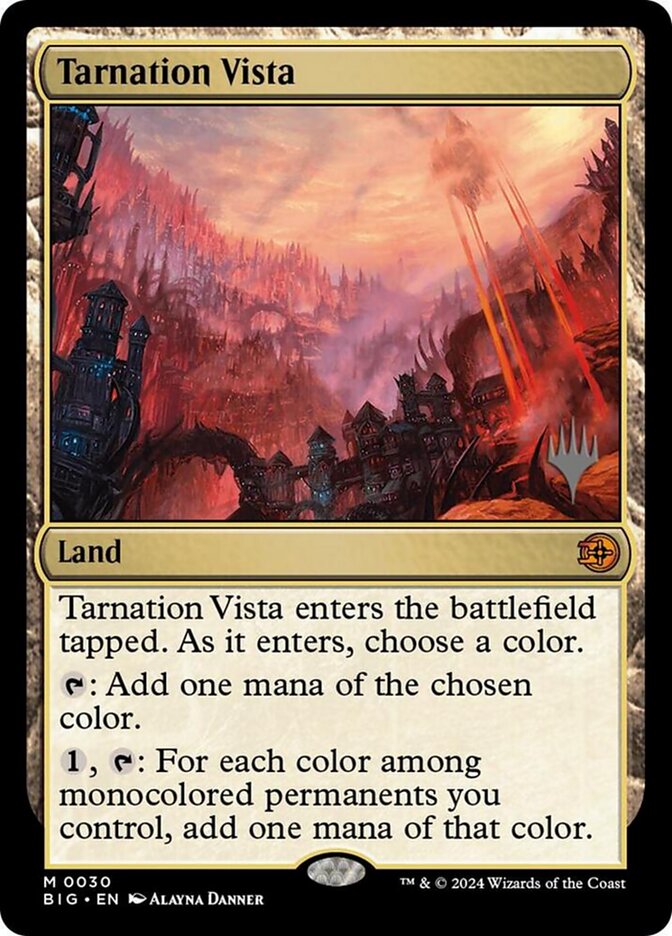 Tarnation Vista — The Big Score Promos 30p/14