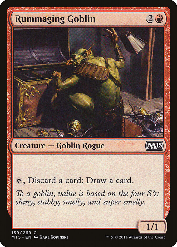 Rummaging Goblin — Magic 2015 159/284