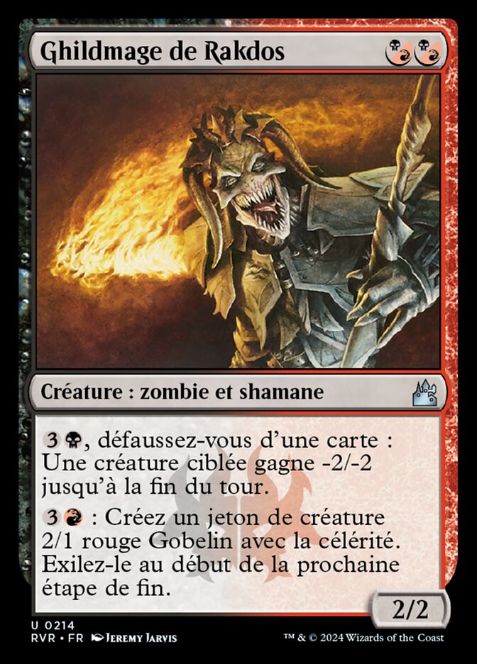 Ghildmage de Rakdos — Ravnica Remastered 214/531