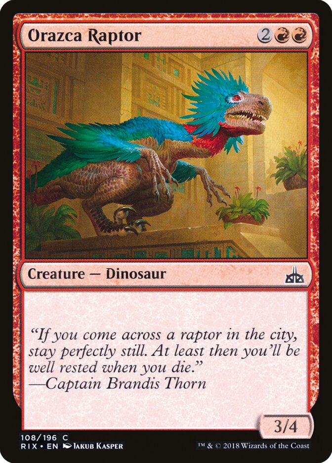 Orazca Raptor — Rivals of Ixalan 108/205