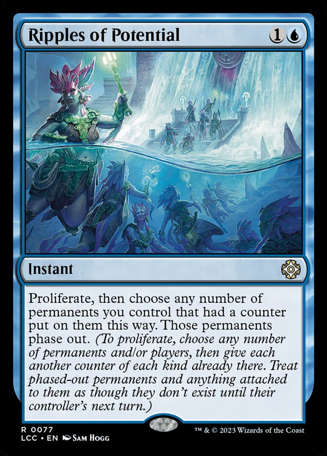 Ripples of Potential — The Lost Caverns of Ixalan Commander 77/370