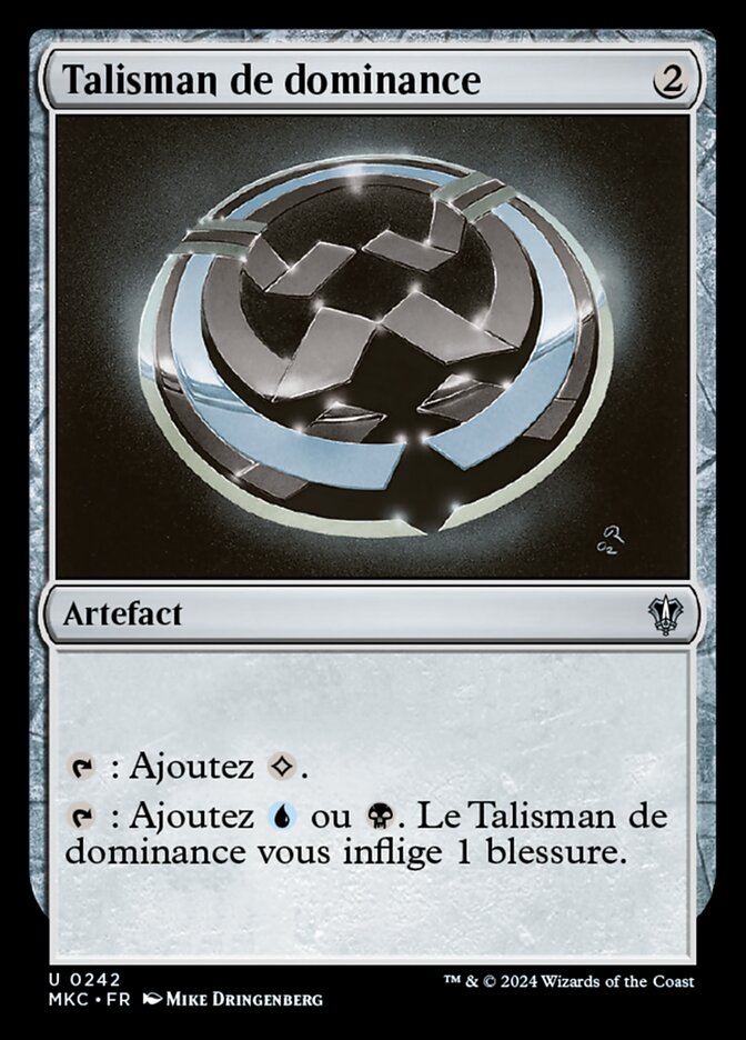 Talisman de dominance — Murders at Karlov Manor Commander 242/358