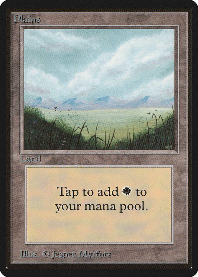 Plains — Limited Edition Beta 288/302