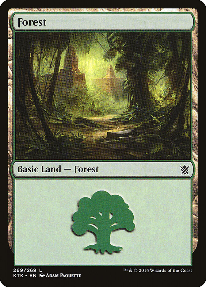 Forêt — Khans of Tarkir 269/293