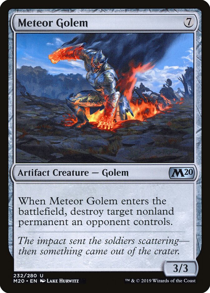 Meteor Golem — Core Set 2020 232/345
