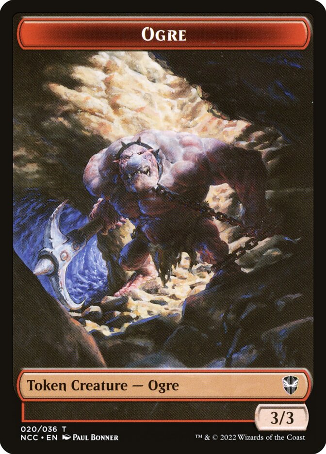 Ogre — New Capenna Commander Tokens 20/36