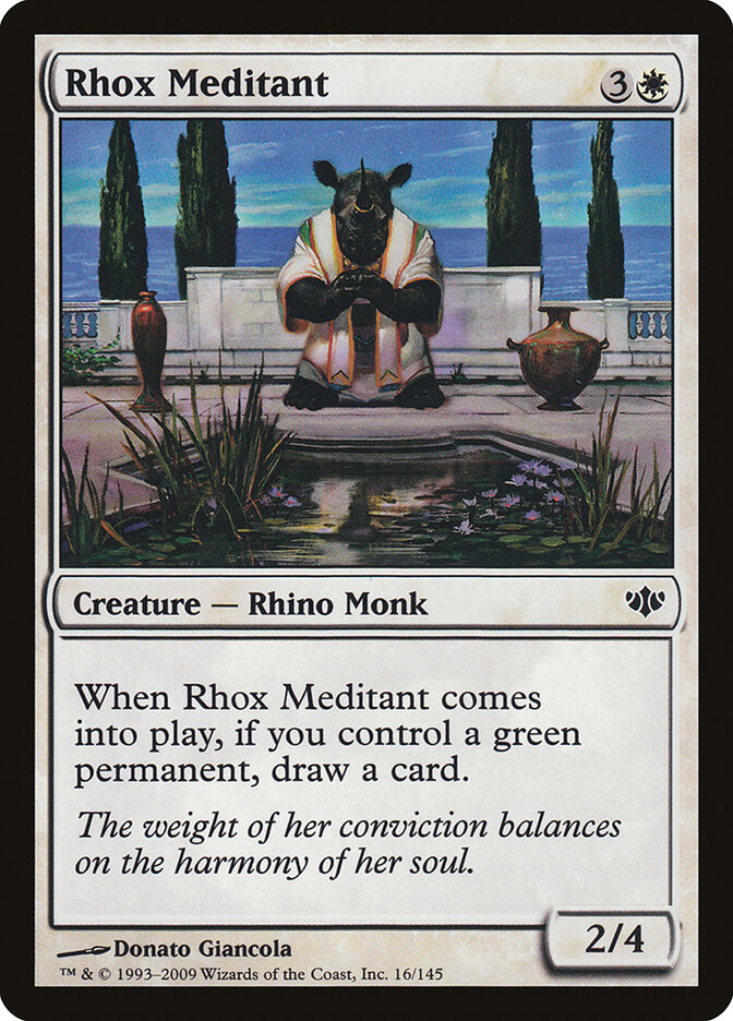 Méditante rhox — Conflux 16/145
