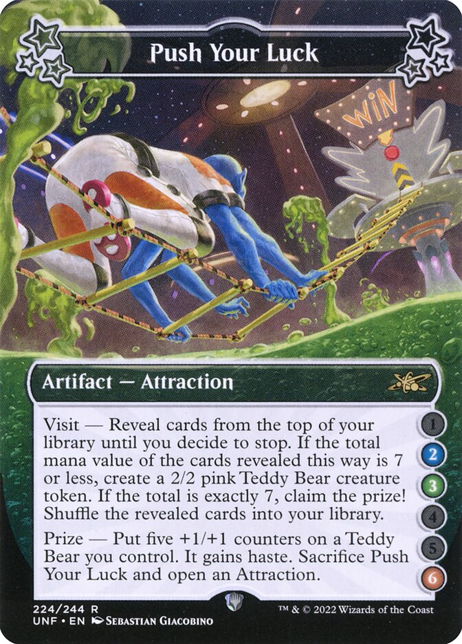 Push Your Luck — Unfinity 224a/639