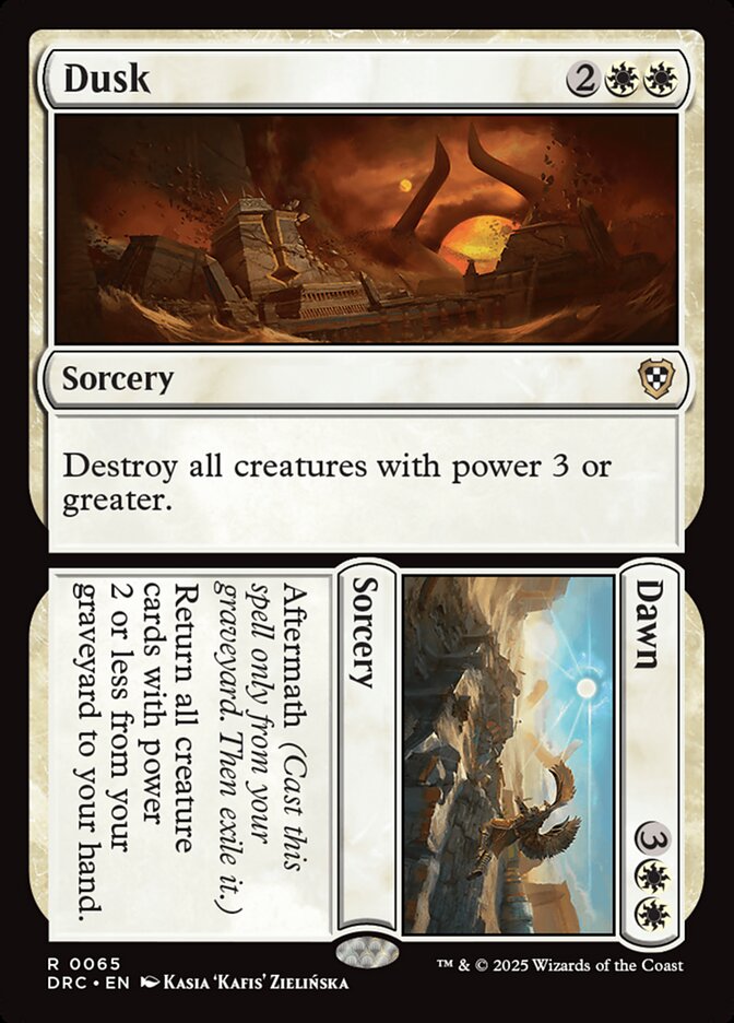 Dusk // Dawn — Aetherdrift Commander 65/184