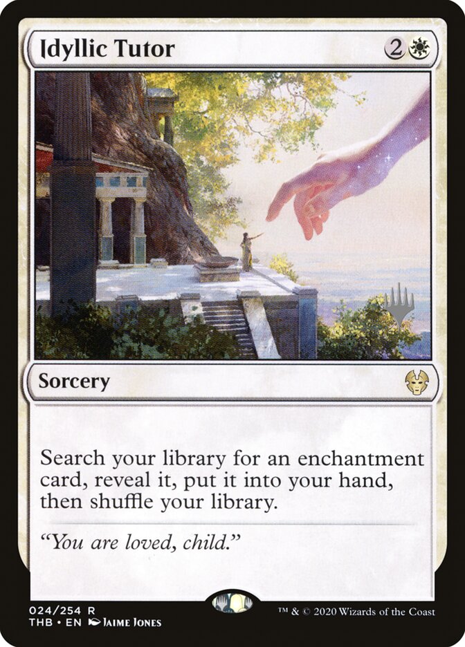 Idyllic Tutor — Theros Beyond Death Promos 24p/137