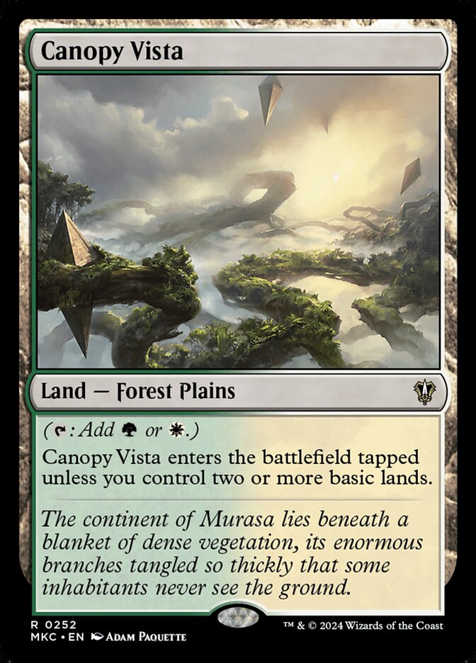 Canopy Vista — Murders at Karlov Manor Commander 252/358