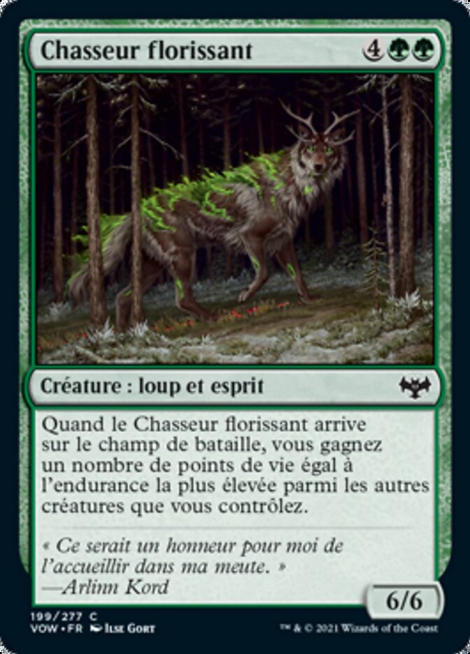 Chasseur florissant — Innistrad: Crimson Vow 199/423