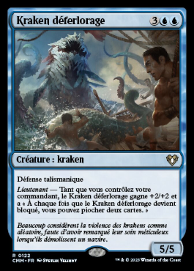 Kraken déferlorage — Commander Masters 122/1067