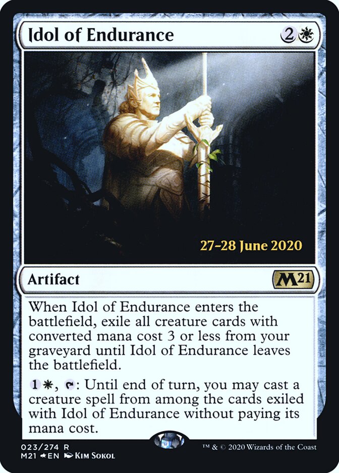 Idol of Endurance — Core Set 2021 Promos 23s/137