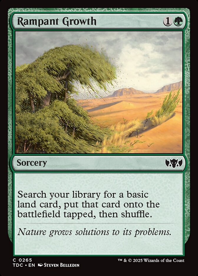 Croissance luxuriante — Tarkir: Dragonstorm Commander 265/413