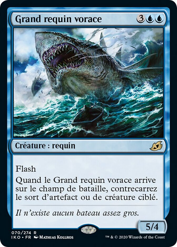 Grand requin vorace — Ikoria: Lair of Behemoths 70/388